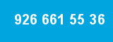 926 661 55 36 926 661 55 36